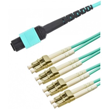 MPO Female to 4 LC Duplex...
