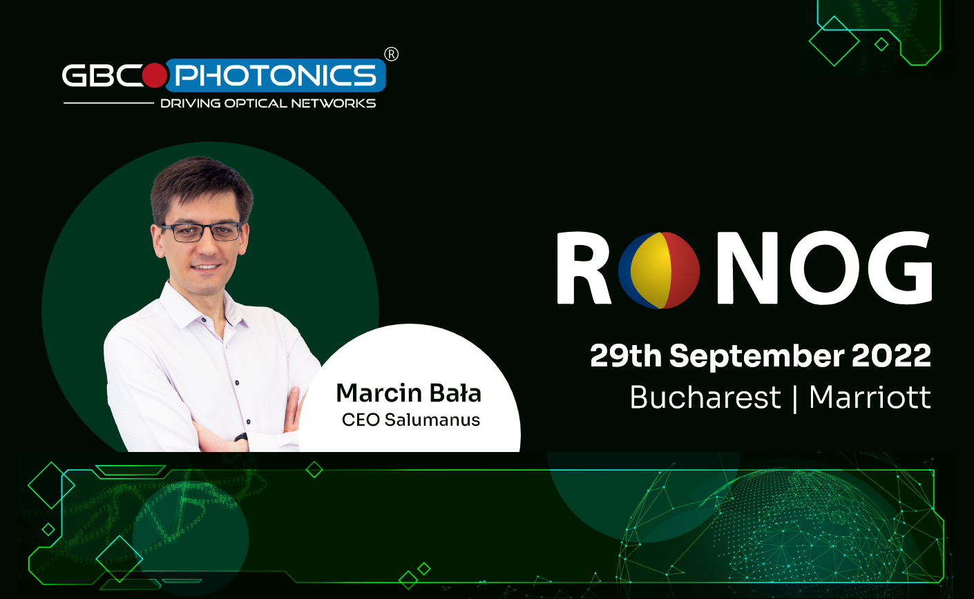 Marcin Bala's a speaker at RONOG 7